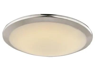 brushed nickel flushmonut sconce