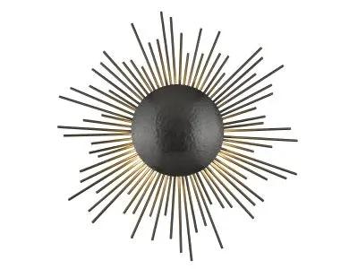 dark bronze wall sconce