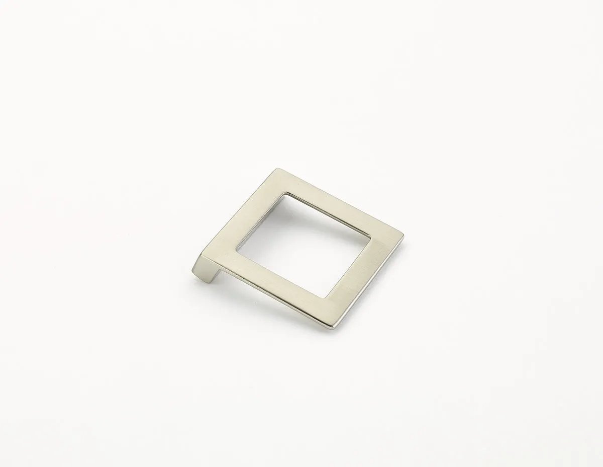 satin nickel cabinet pull