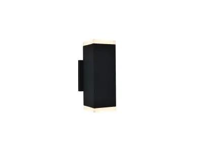 black LED wallmount sconce