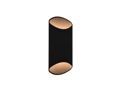 black LED wallmount sconce