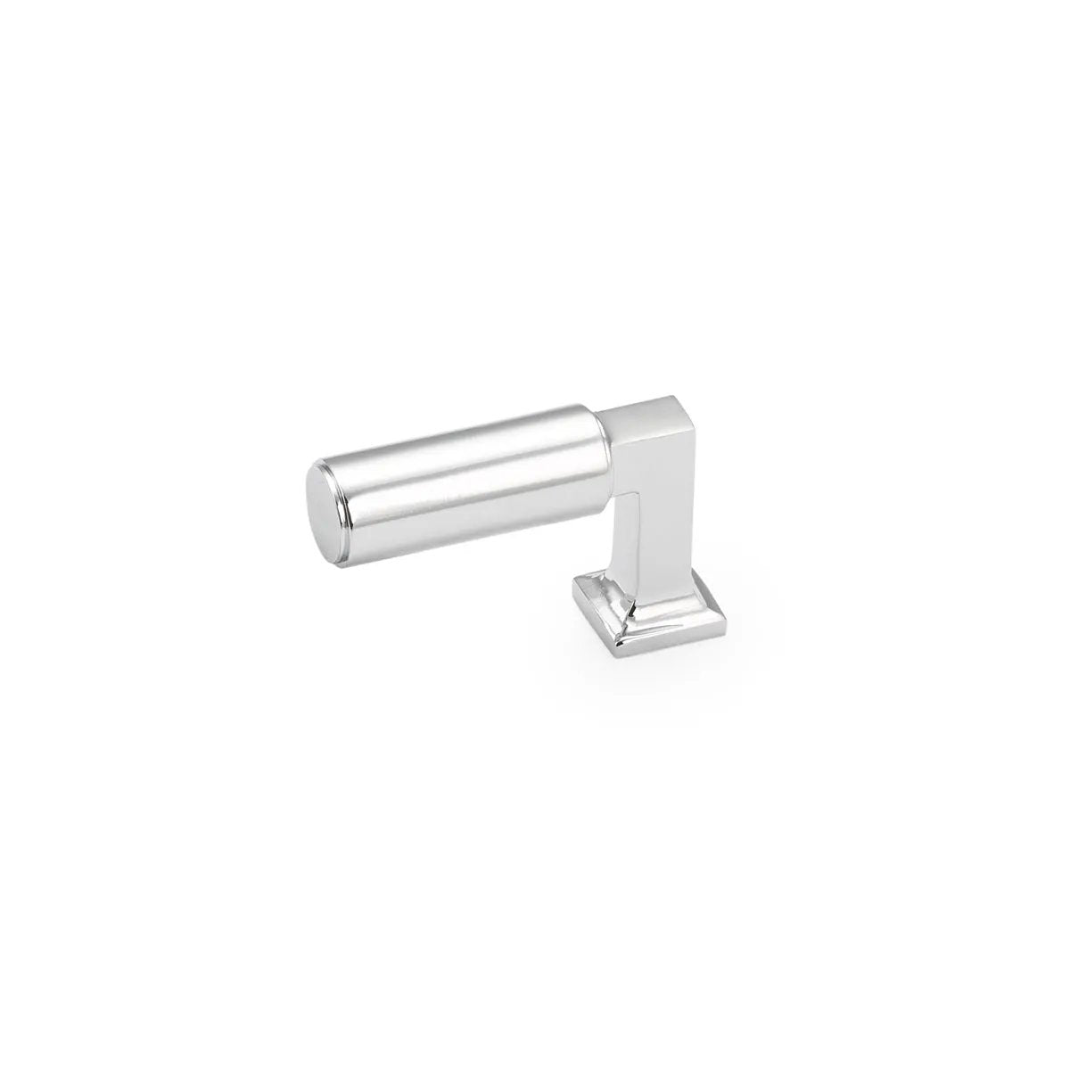 polished chrome cabinet knob