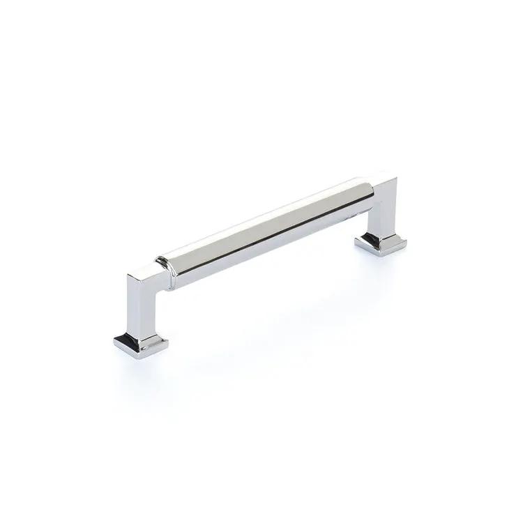 polished chrome cabinet pull