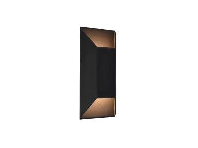 black LED wallmount sconce