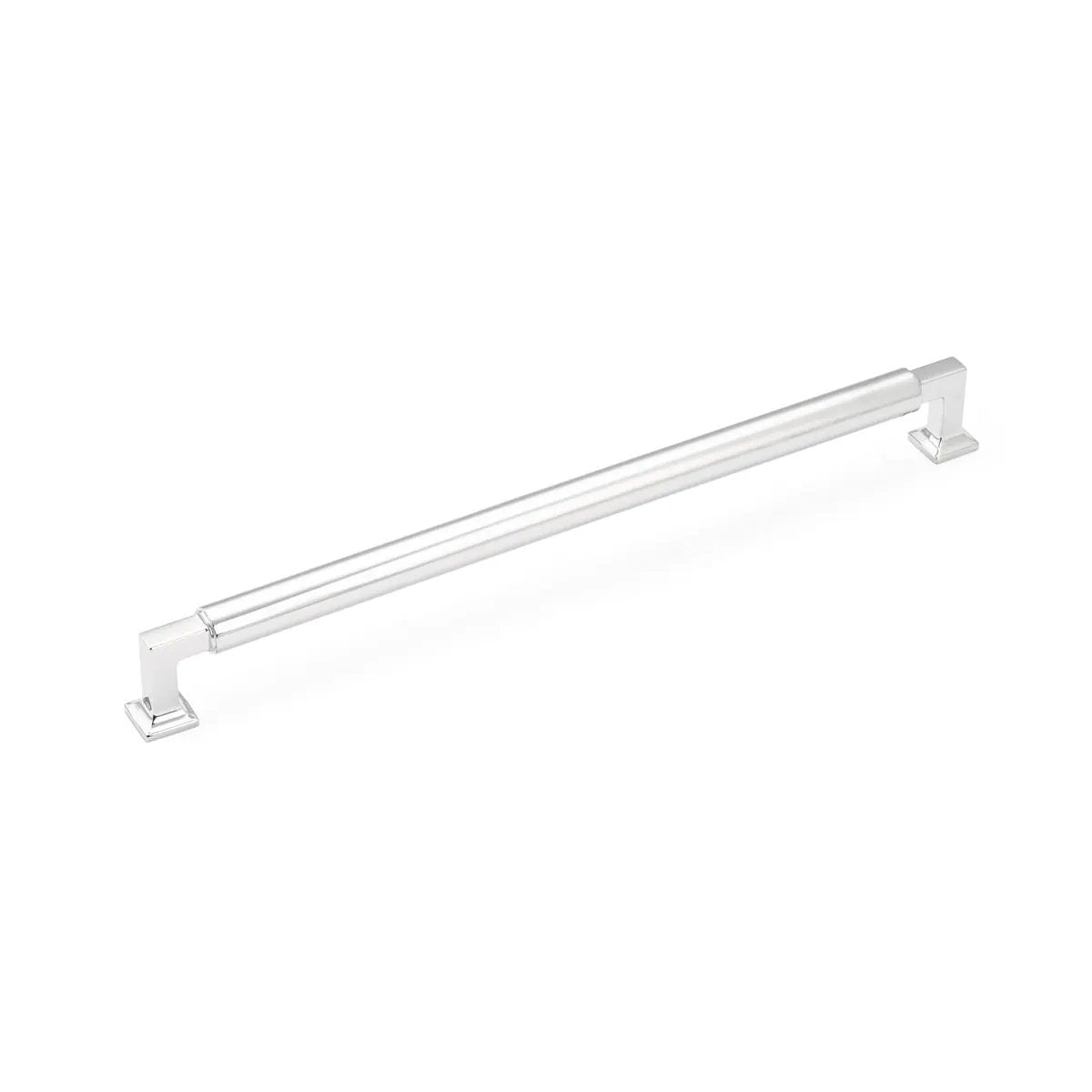 polished chrome appliance pull