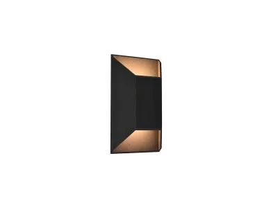 black LED wallmount sconce