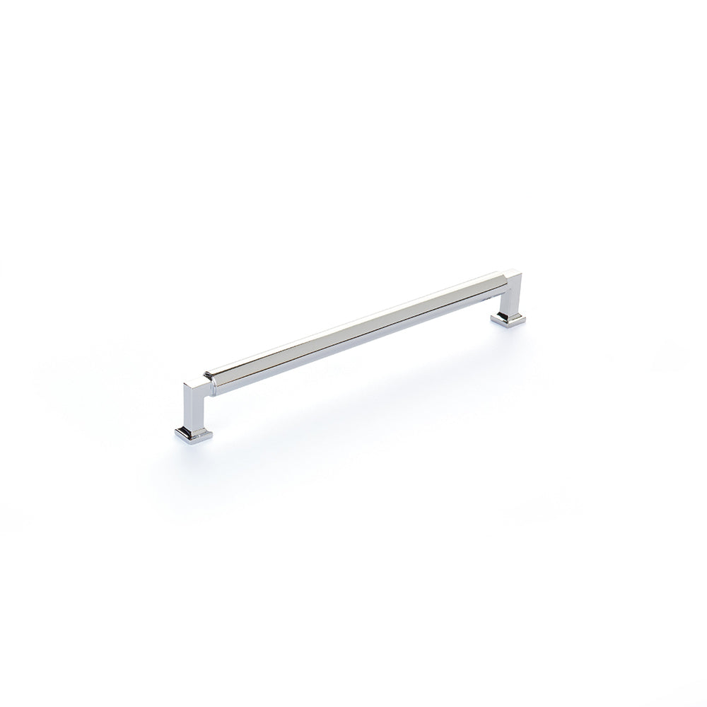 polished chrome cabinet pull