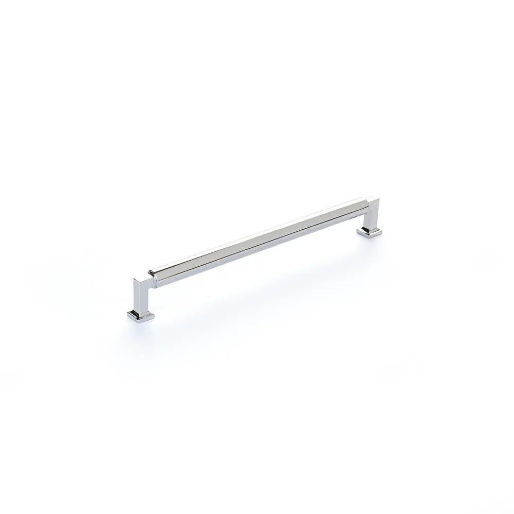 polished chrome cabinet pull
