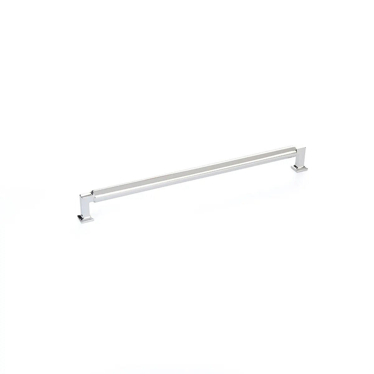 polished chrome cabinet pull