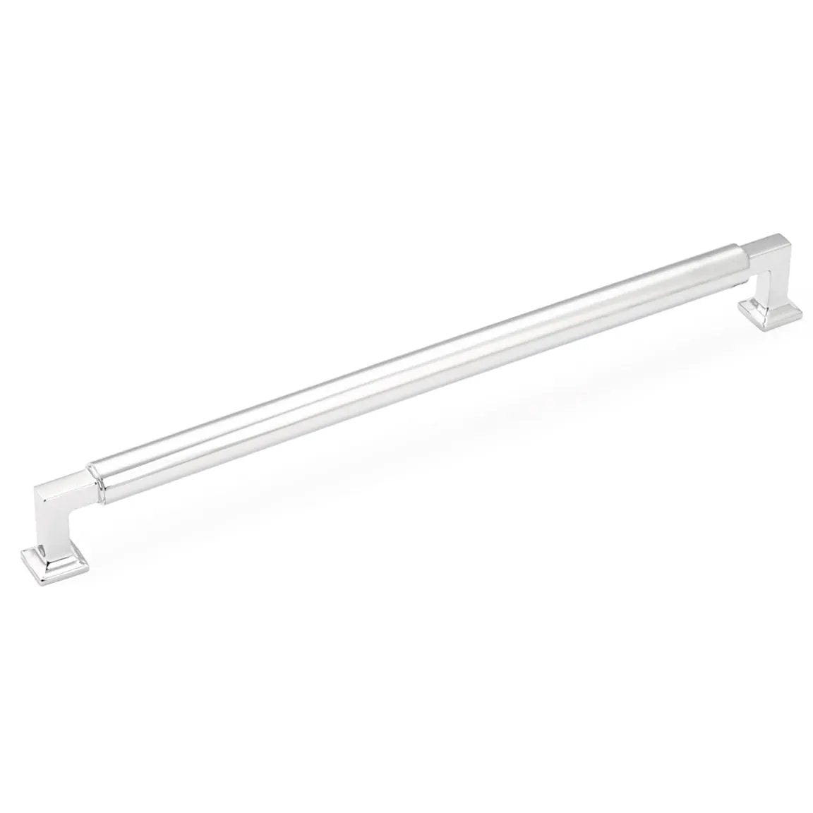 polished chrome appliance pull