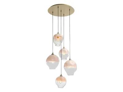 brushed brass pendant