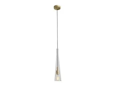 brushed brass pendant
