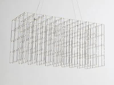 chrome chandelier