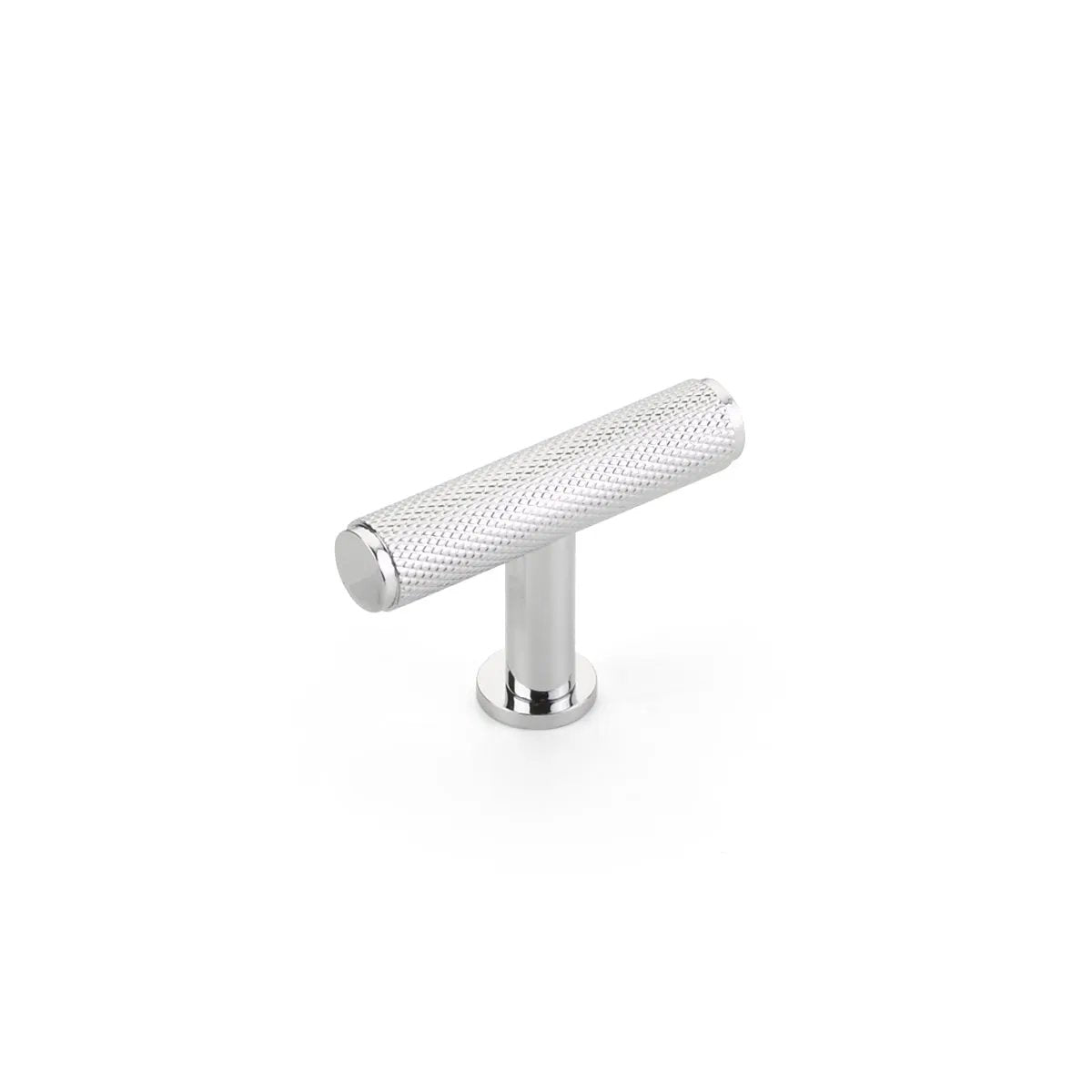 polished chrome cabinet knob