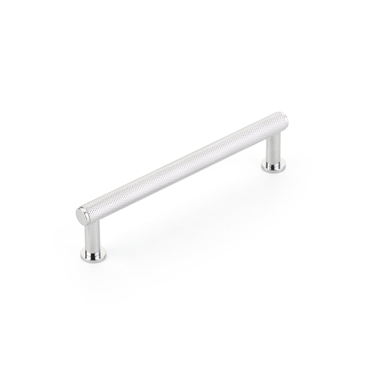 polished chrome cabinet pull