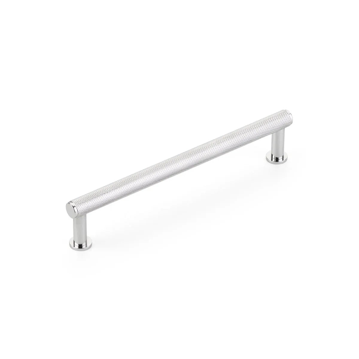 polished chrome cabinet pull