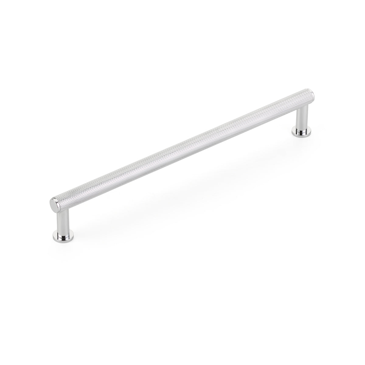 polished chrome cabinet pull