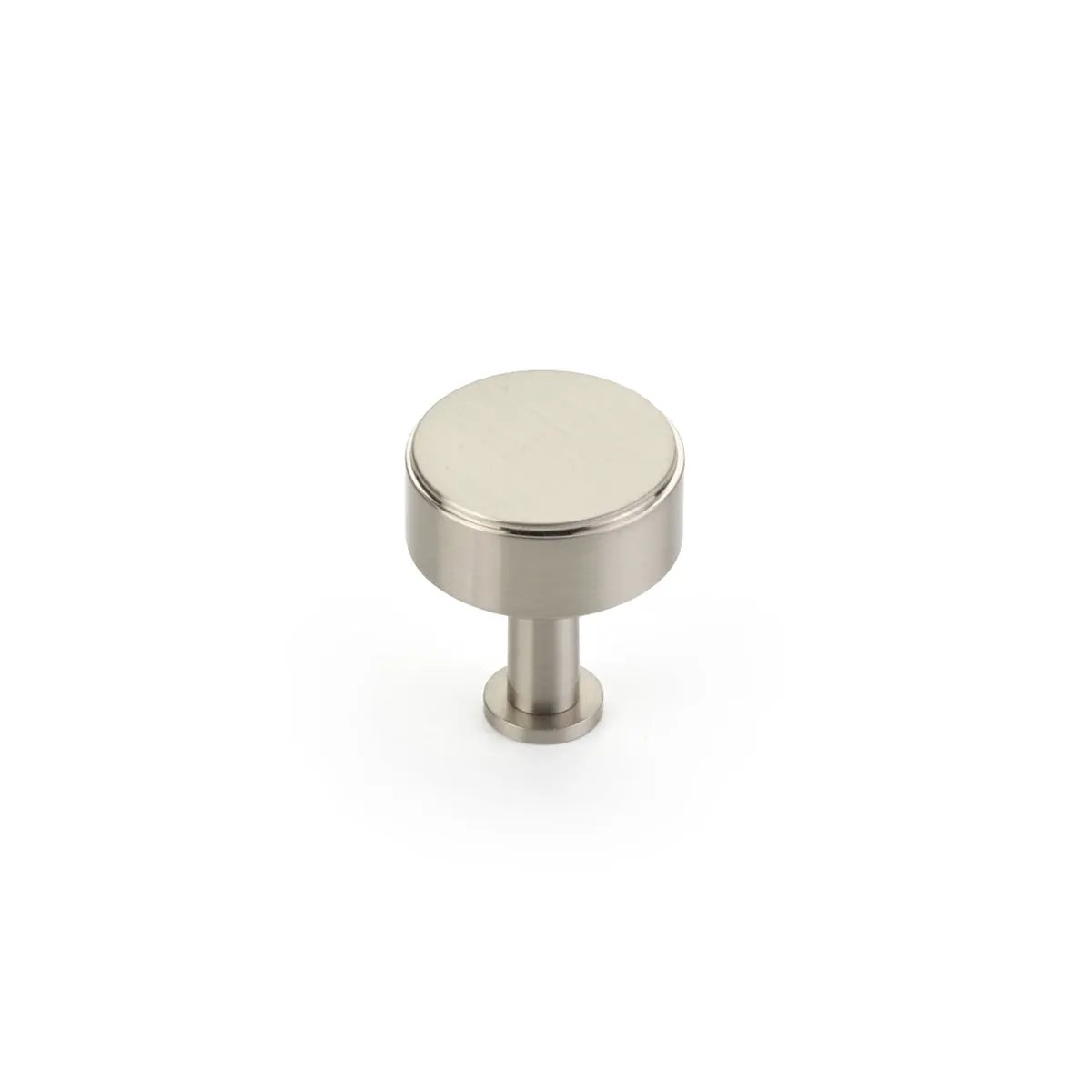 brushed nickel cabinet knob