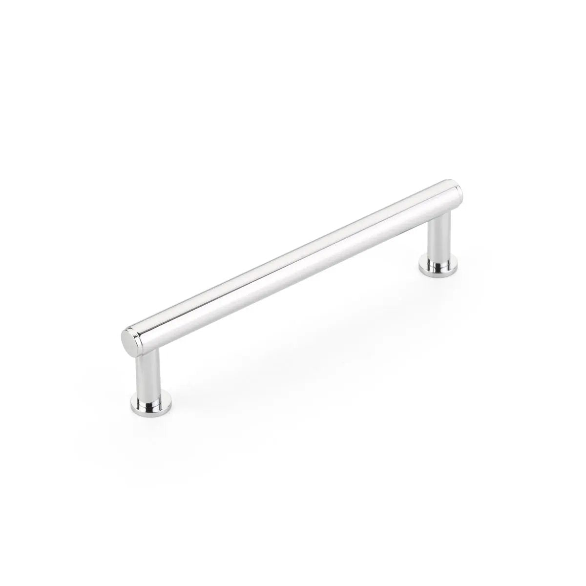 polished chrome cabinet pull
