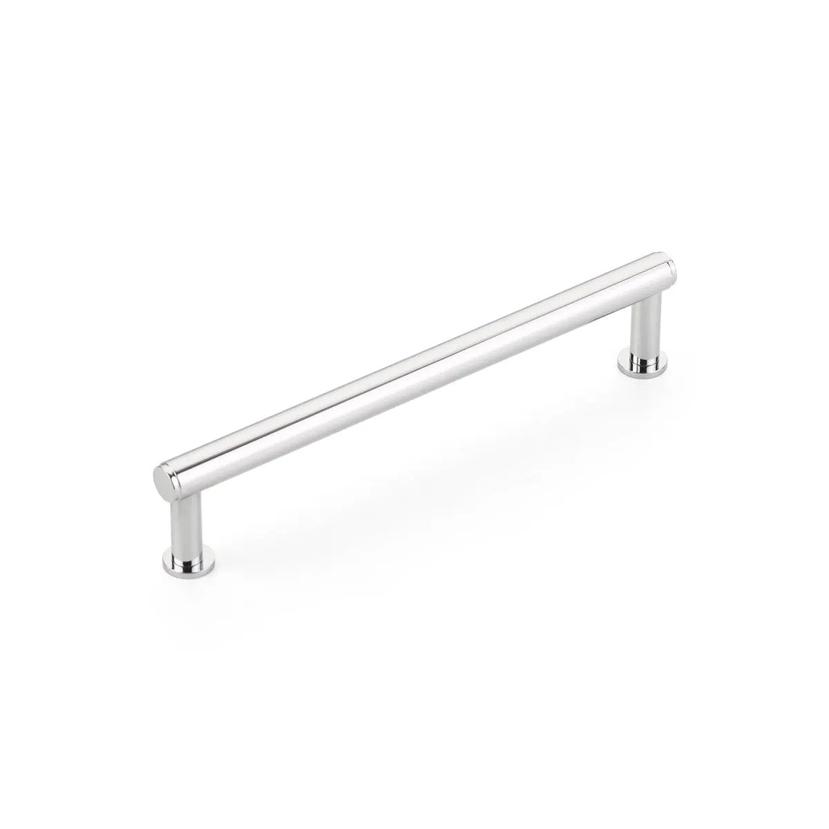 polished chrome cabinet pull