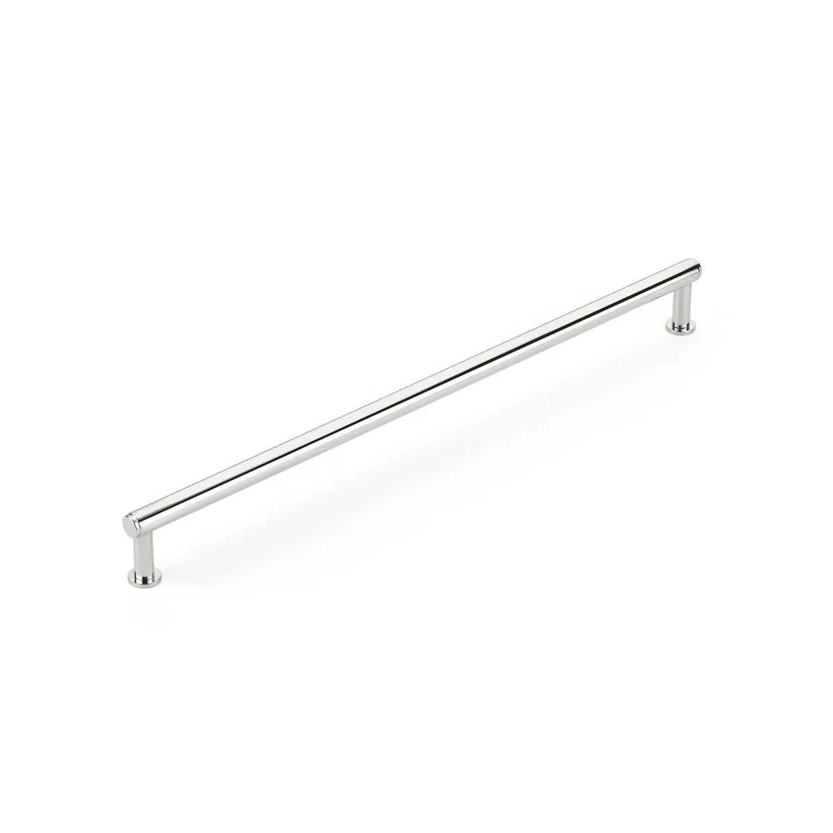 polished chrome cabinet pull