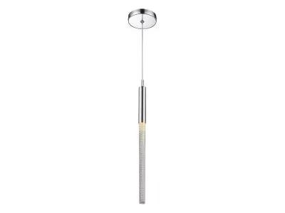 polished nickel single pendant