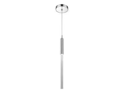 polished nickel single pendant