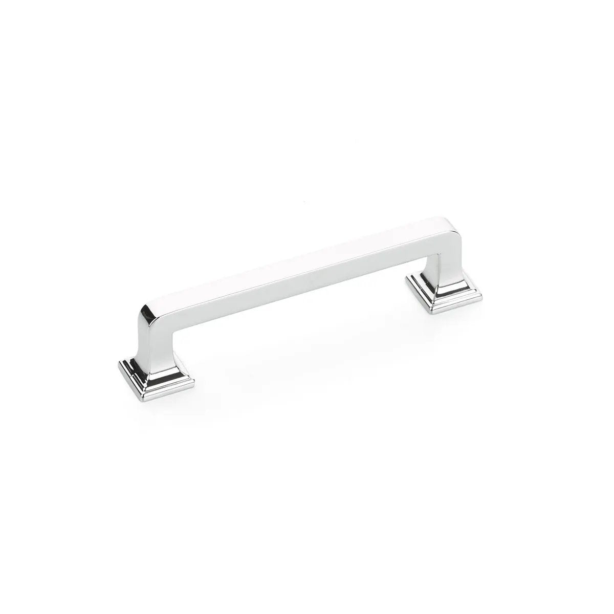 polished chrome cabinet pull
