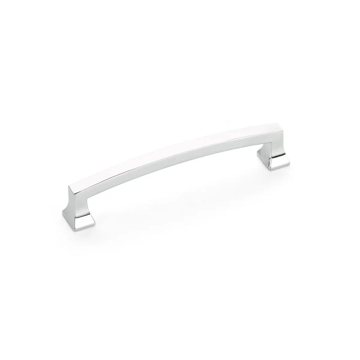 polished chrome cabinet pull