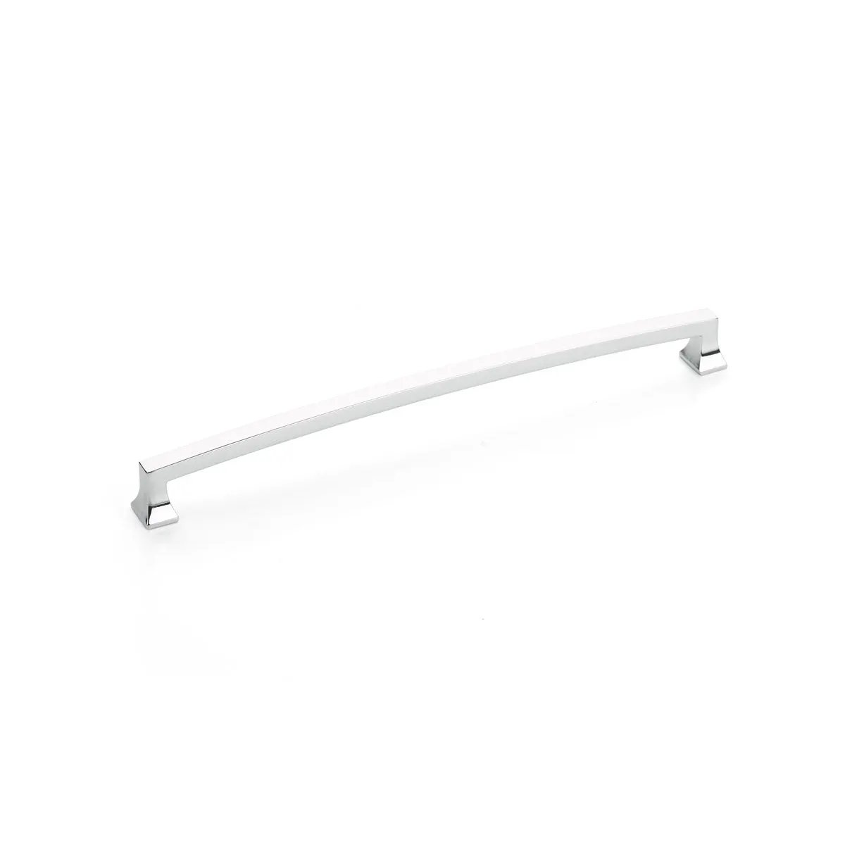 polished chrome cabinet pull