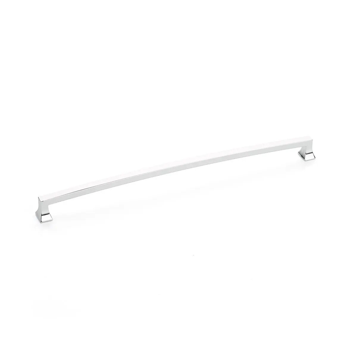 polished chrome cabinet pull