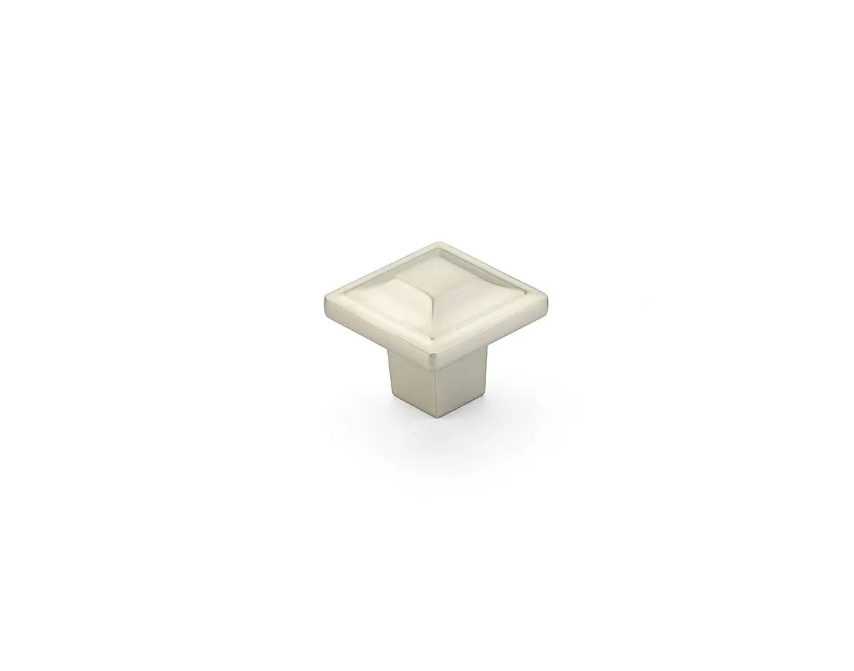 satin nickel cabinet knob