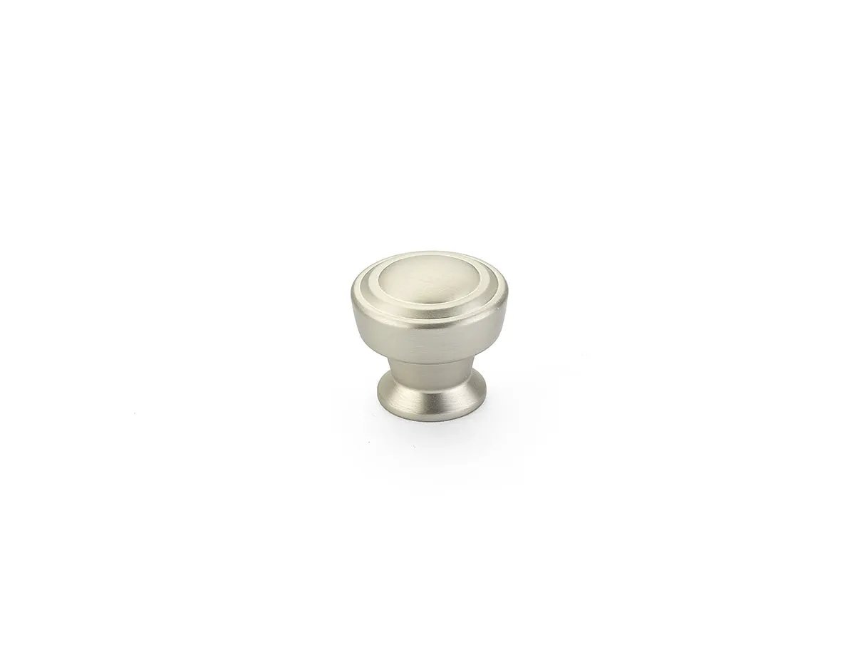 satin nickel cabinet knob