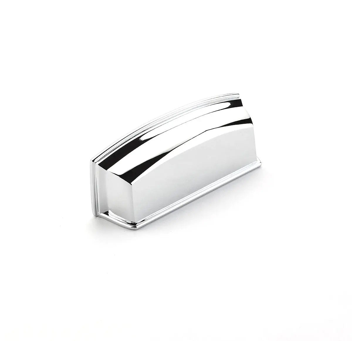 polished chrome cup pull