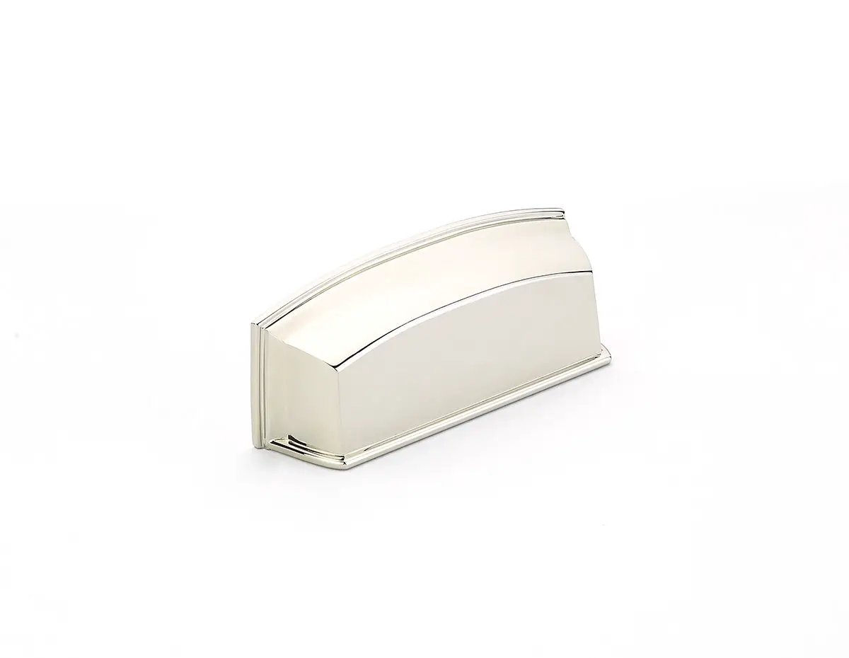 Schaub Menlo Park 3-1/2" Center To Center Cabinet Cup Pull by Schaub