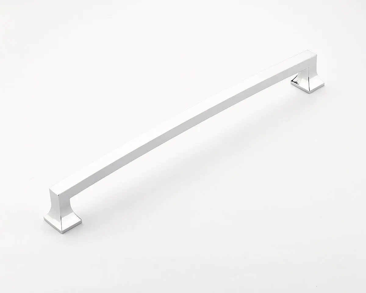 polished chrome appliance pull