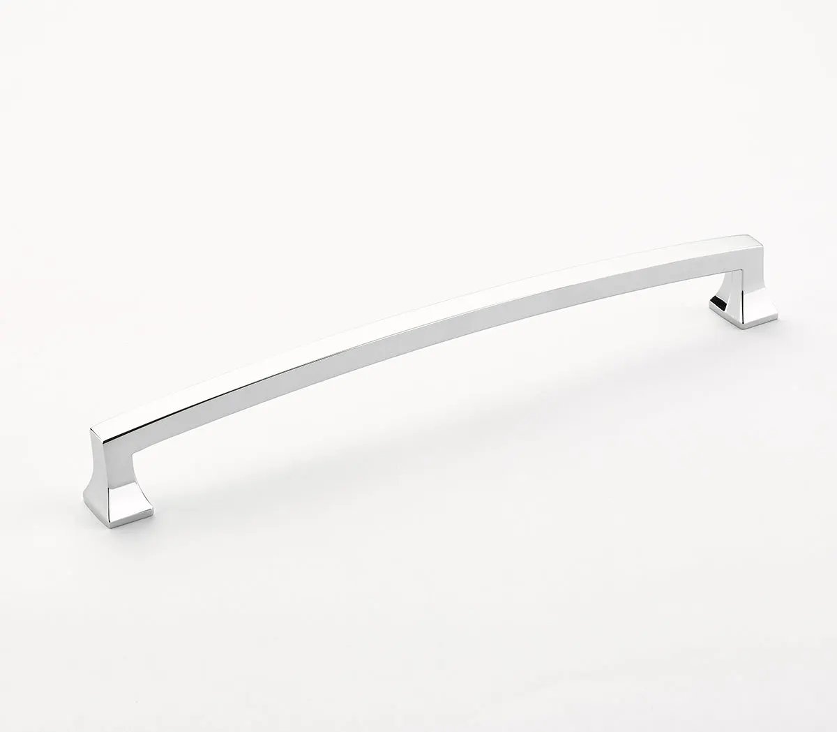 polished chrome cabinet pull