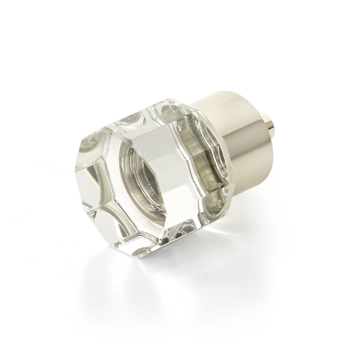 satin nickel cabinet knob