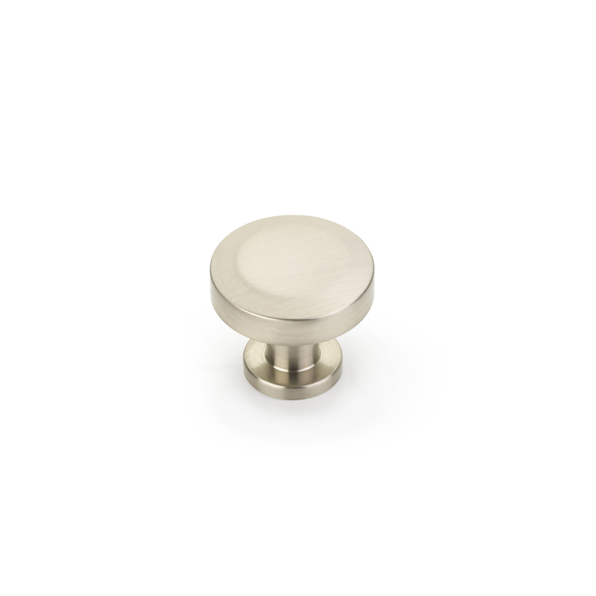 brushed nickel cabinet knob