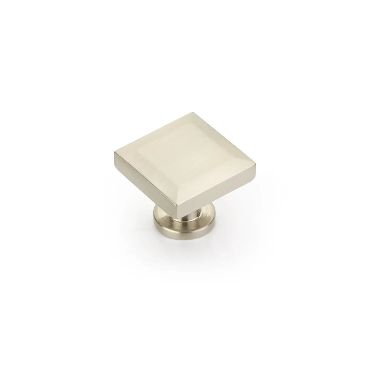 brushed nickel cabinet knob