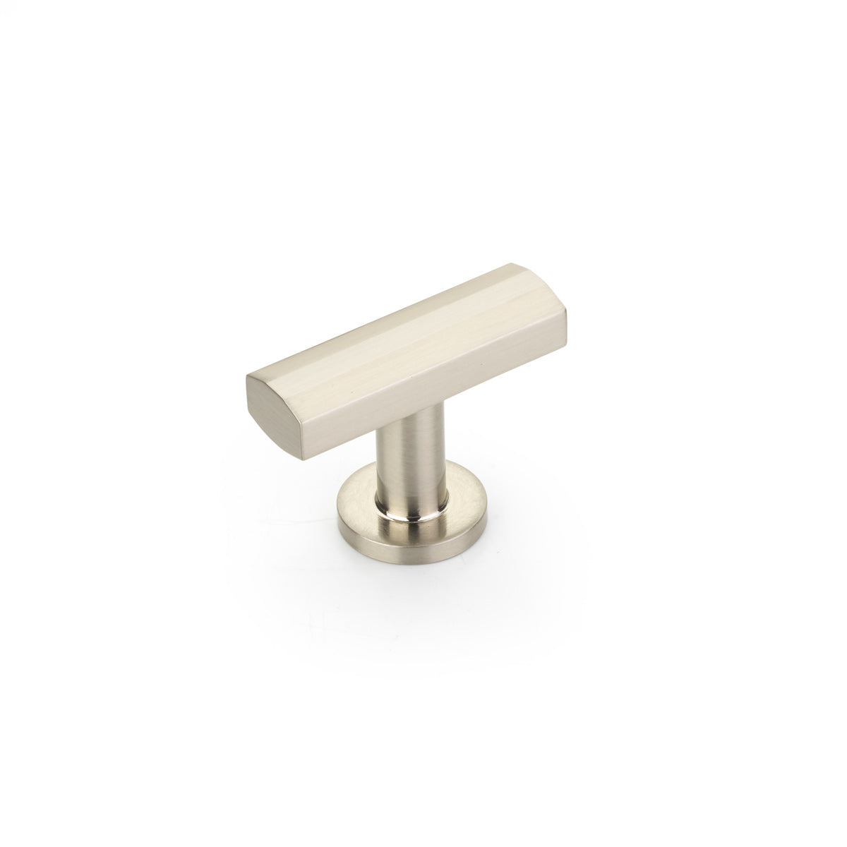 brushed nickel cabinet knob