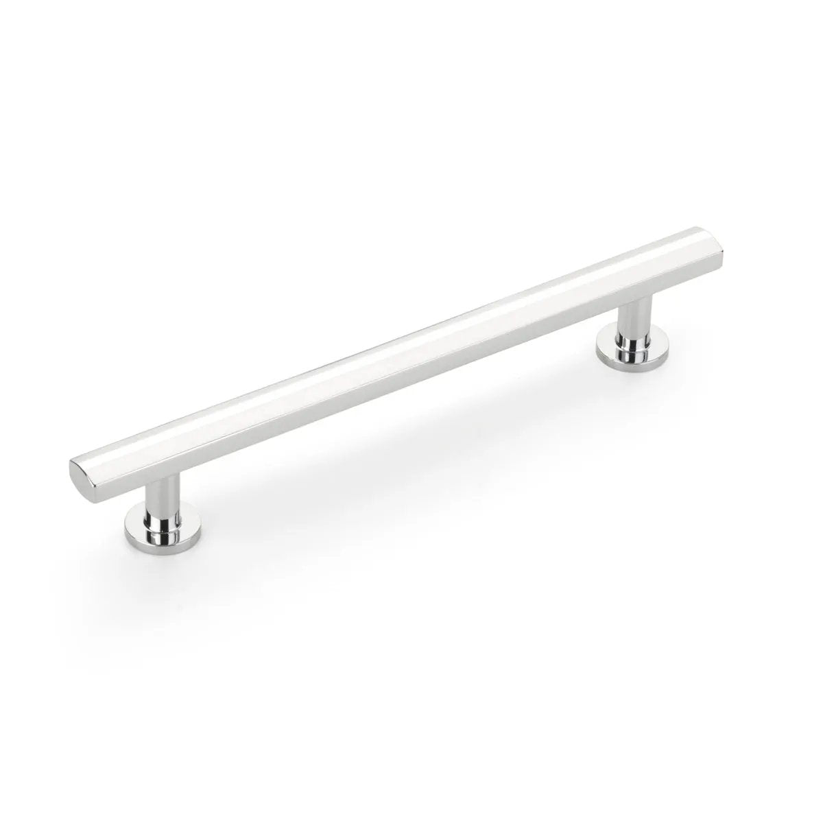 polished chrome cabinet pull