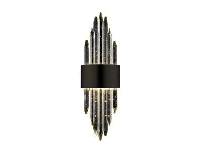 dark bronze wall sconce