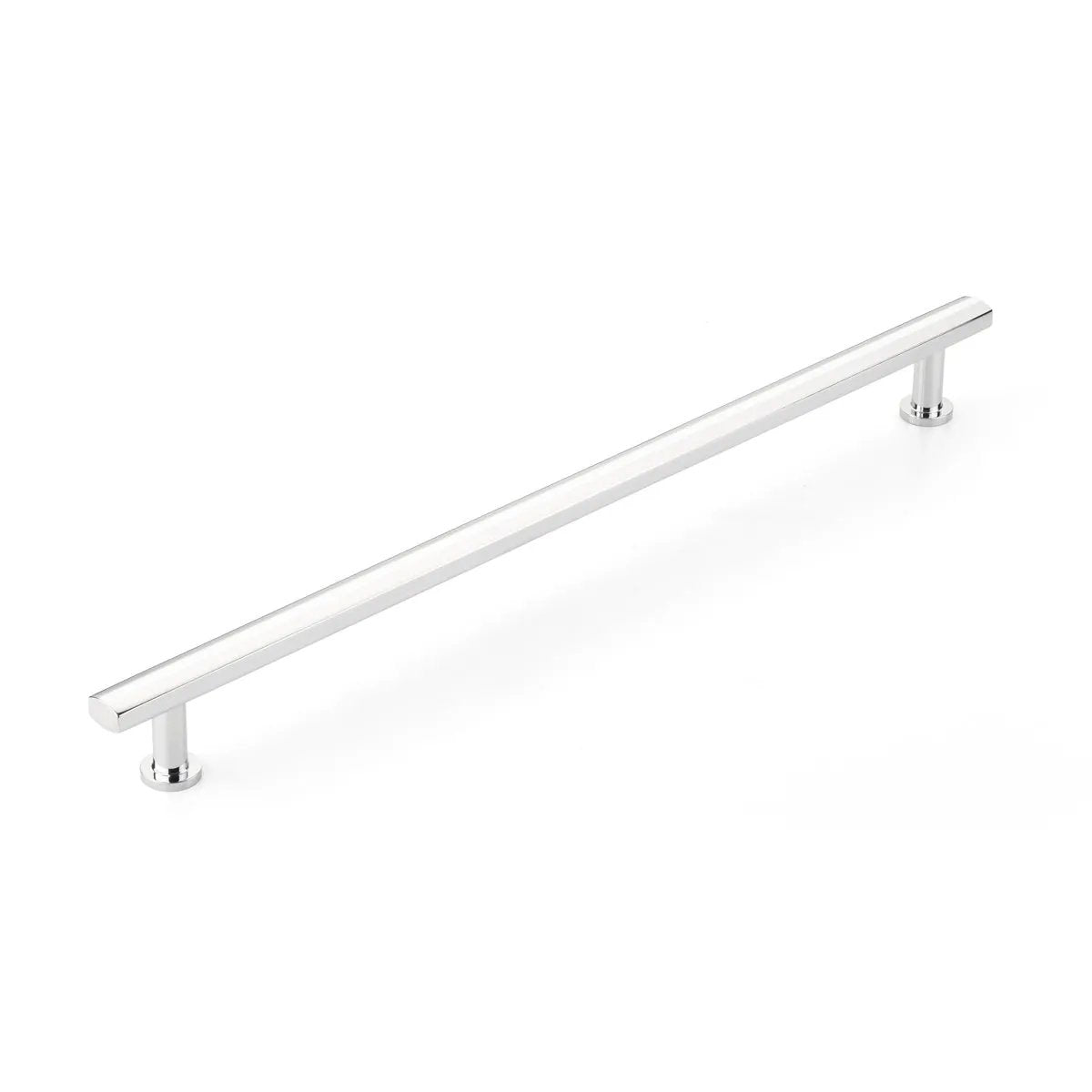 polished chrome appliance pull