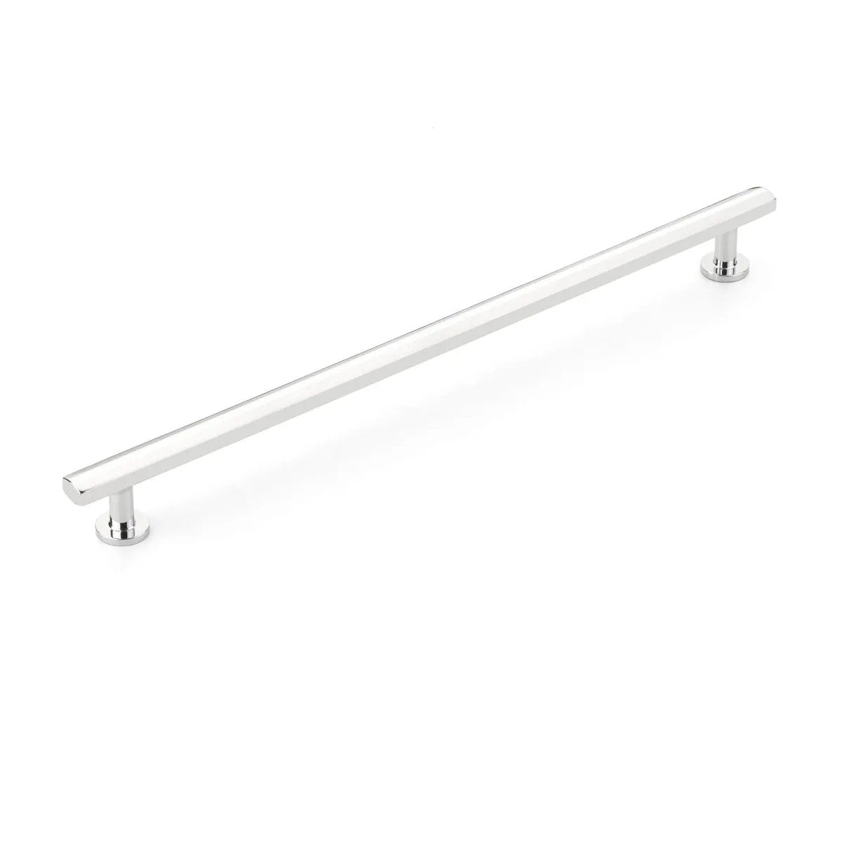 polished chrome cabinet pull