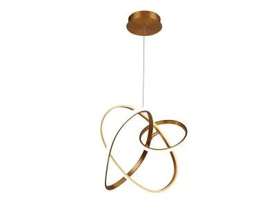 gold hanging pendant