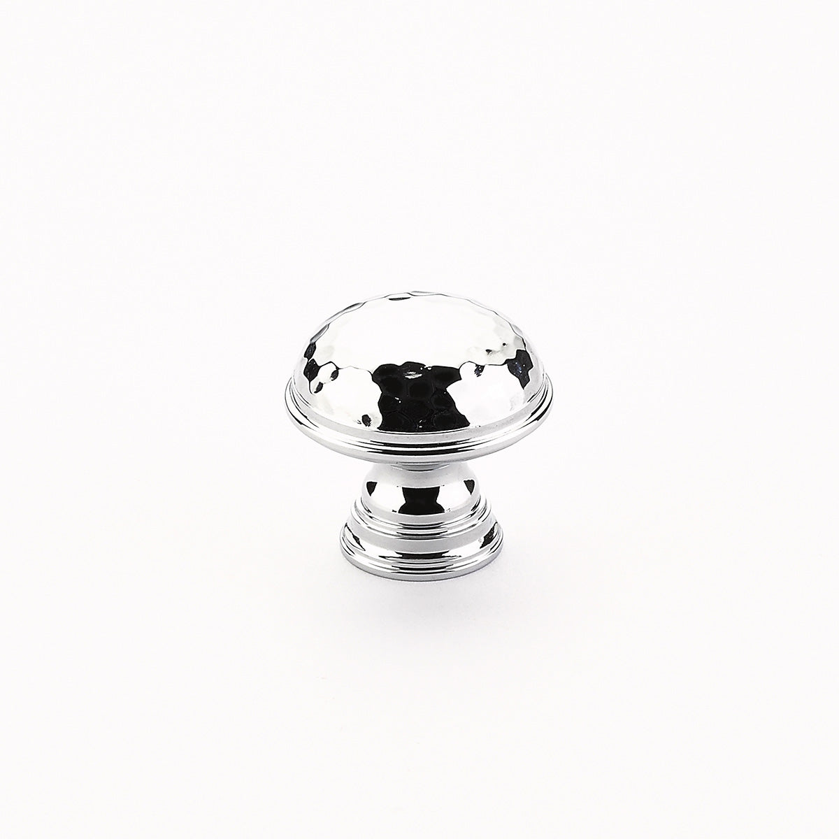 polished chrome cabinet knob
