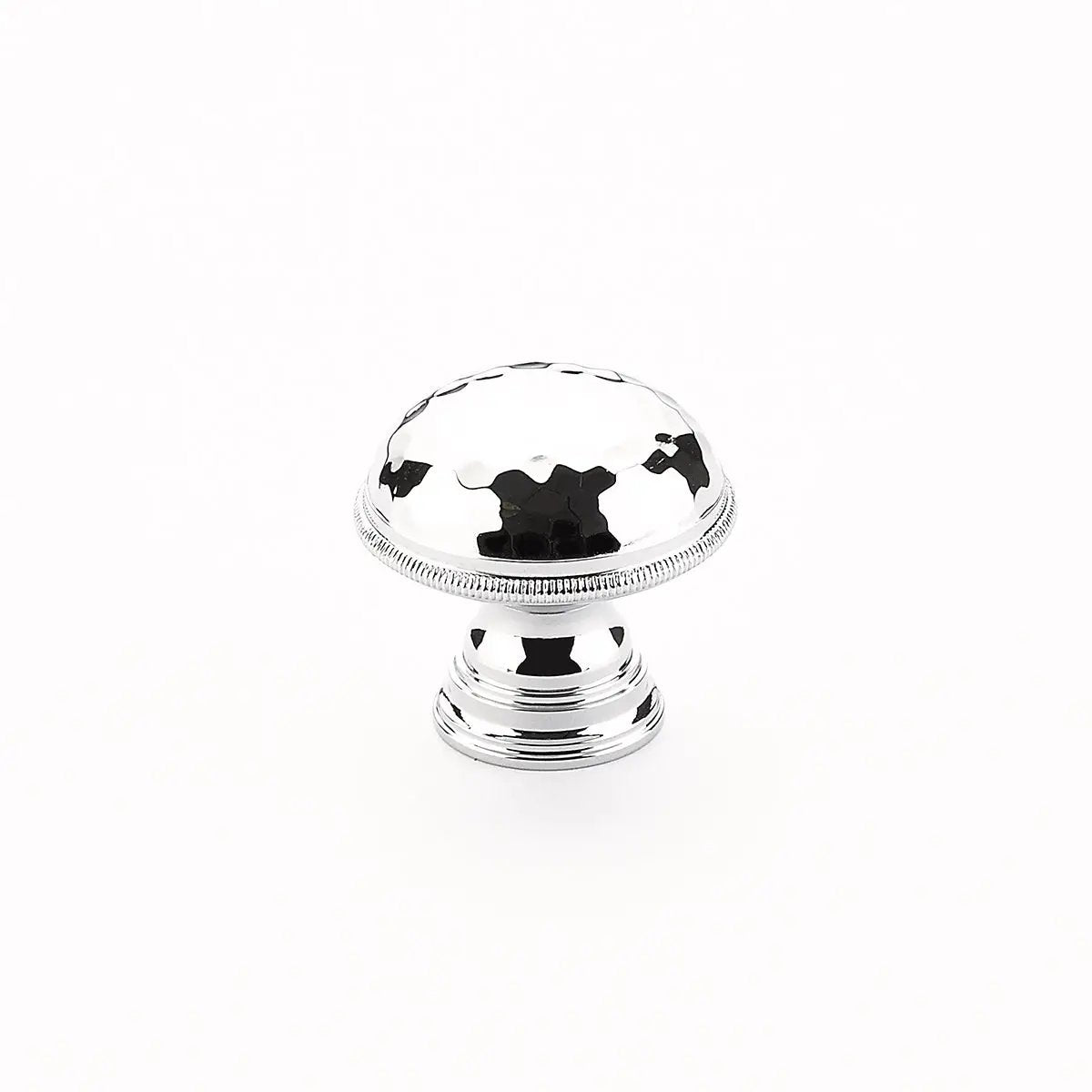 polished chrome cabinet knob