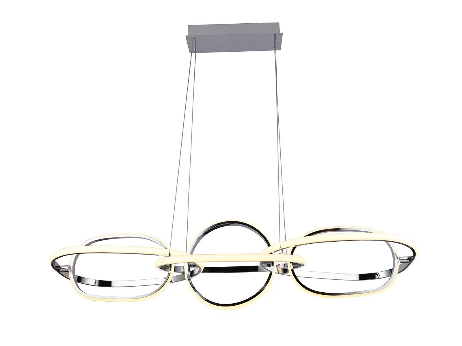 chrome hanging pendant