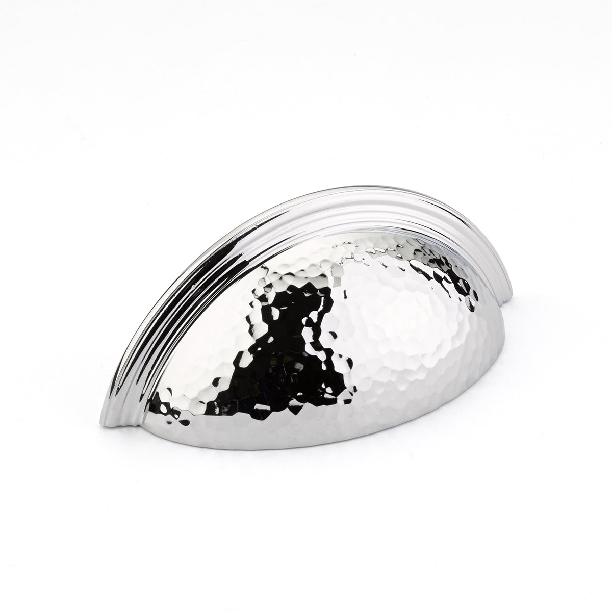 polished chrome cup pull